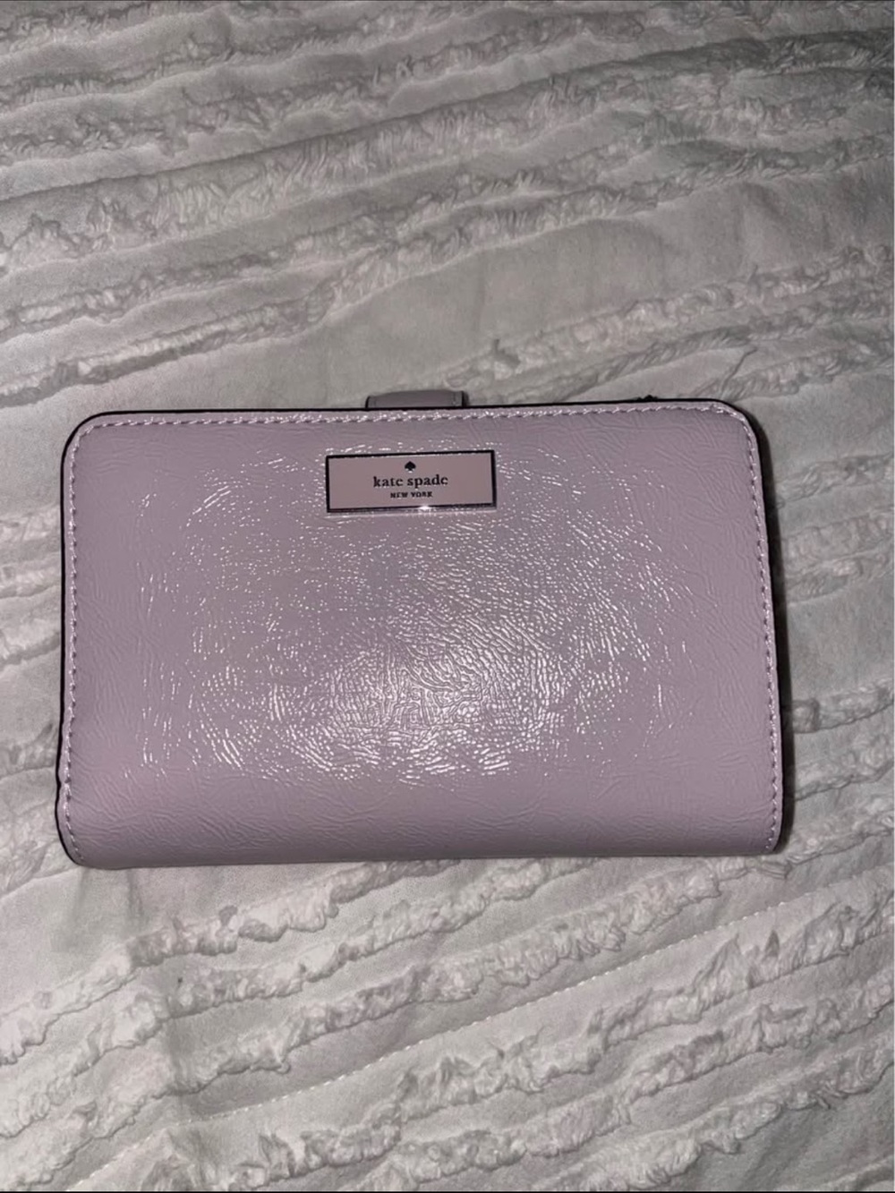 Kate Spade RARE Light Lavender Patent Leather Wallet